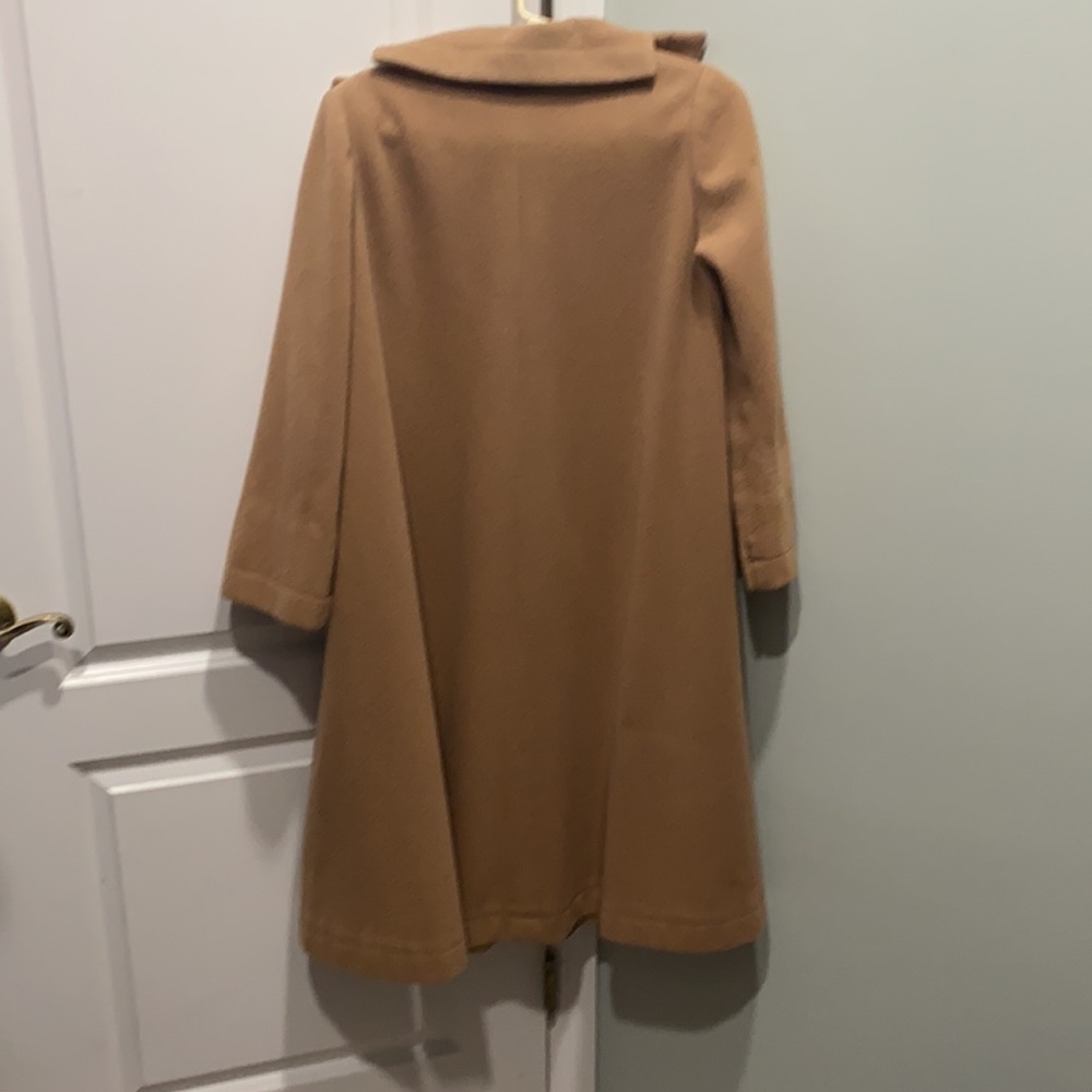 Large Camel Colored Winter Coat - image 2